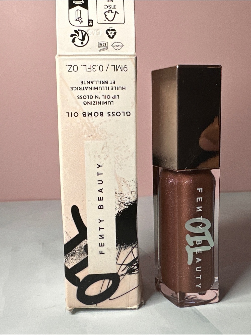 Fenty Beauty Gloss Bomb Oil — Shimmery Bronze